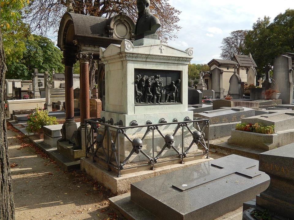 Grave of Jacques Lisfranc de St. Martin.