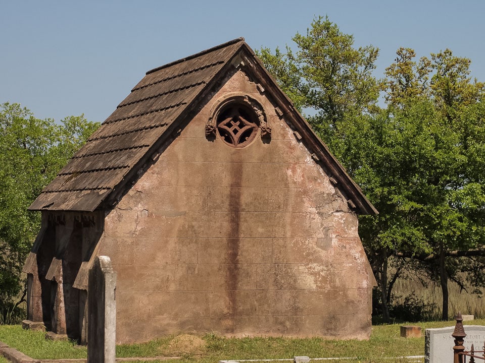 Tomb building.