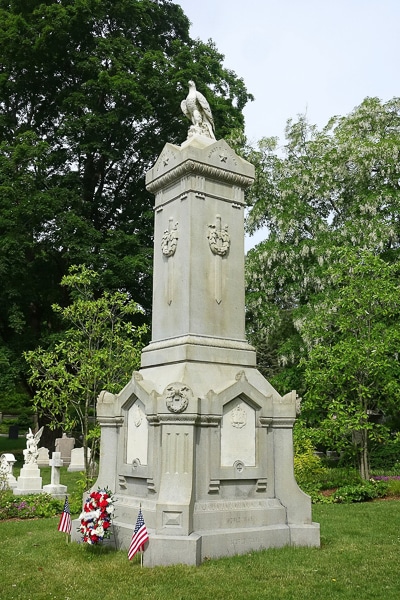 First Corps of Cadets Monument.