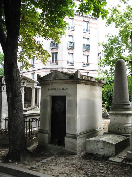 Tomb of Edgar Degas.