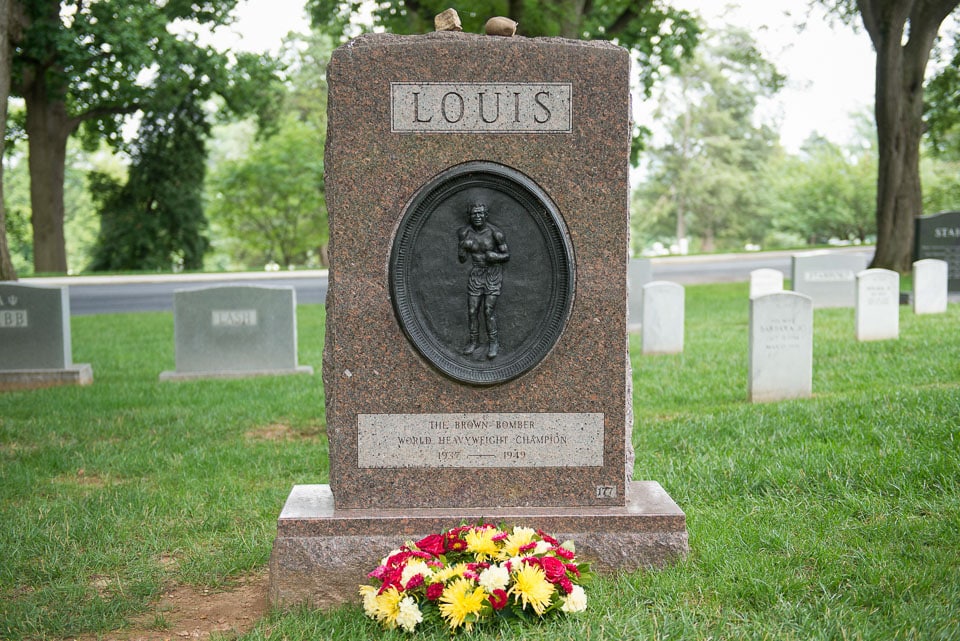 Grave of Joe Louis.