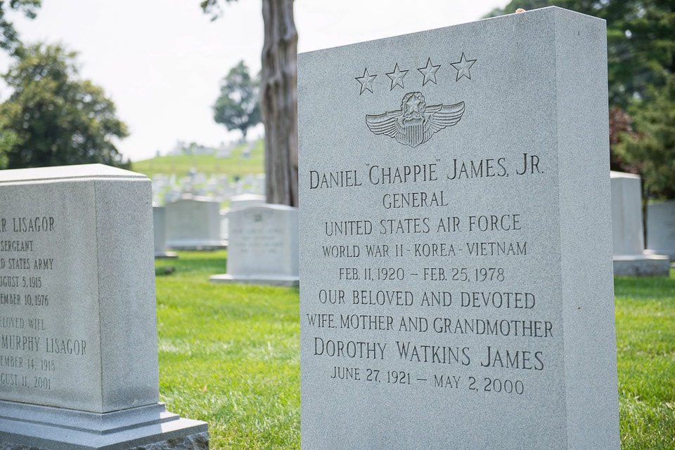 Daniel Chappie James grave.