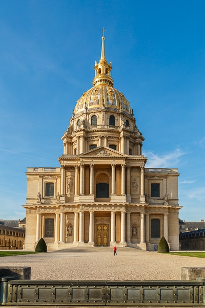 Exterior of Les Invalides.