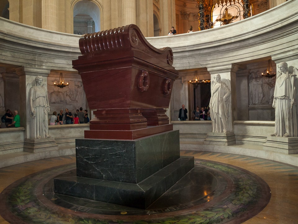 Tomb of Napoleon Bonaparte.