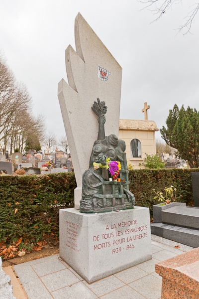 Monument to Spanish citizens who died for freedom.