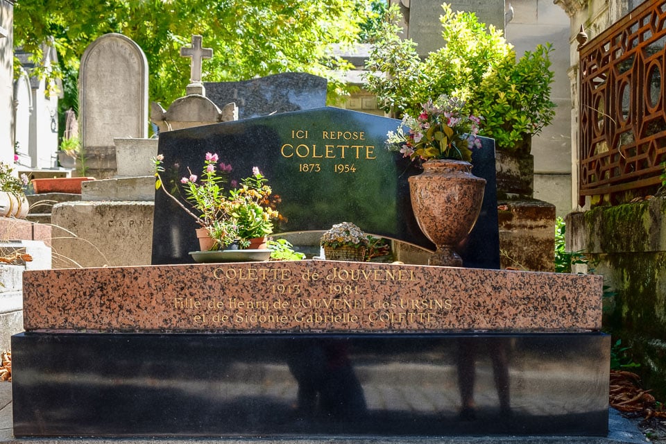 Grave of Colette.