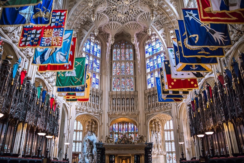 The Lady Chapel is where there are many royal tombs in Westminster Abbey.