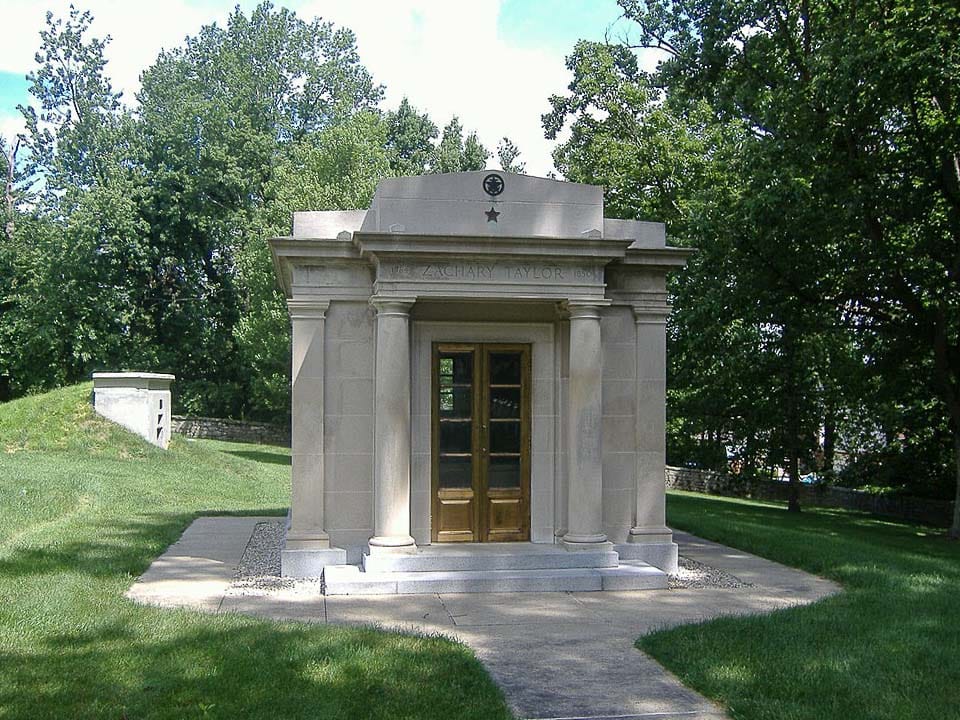 Mausoleum of President Zachary Taylor.